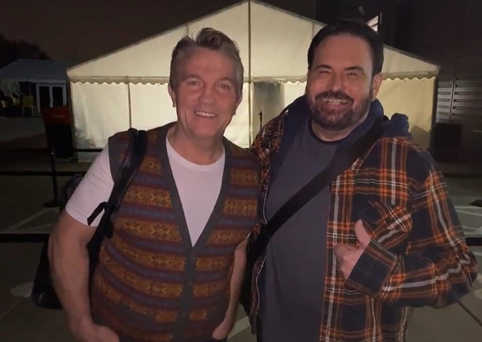David and Bradley Walsh