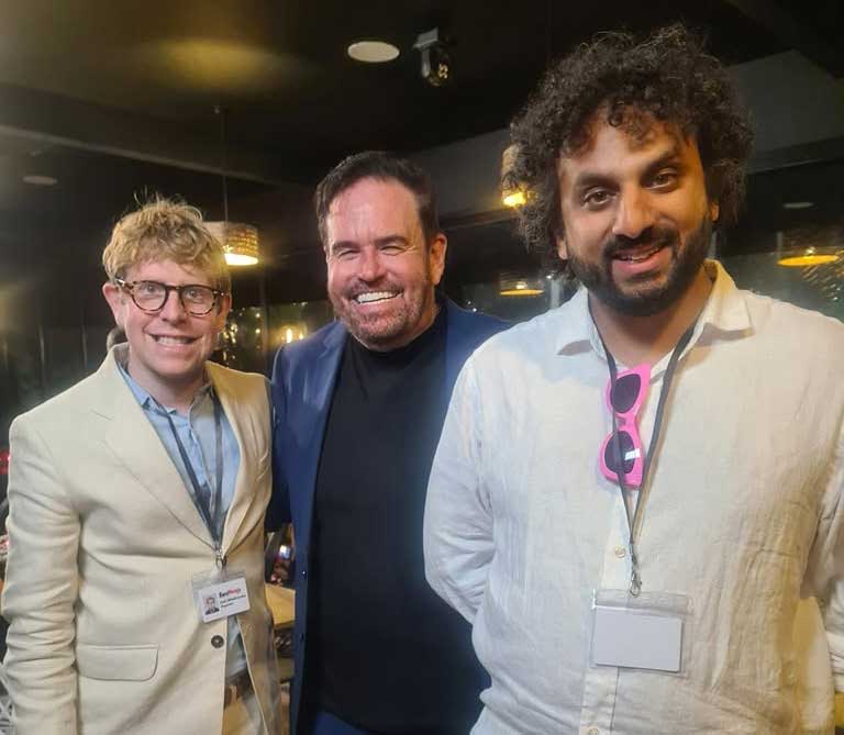 David, Josh and Romesh